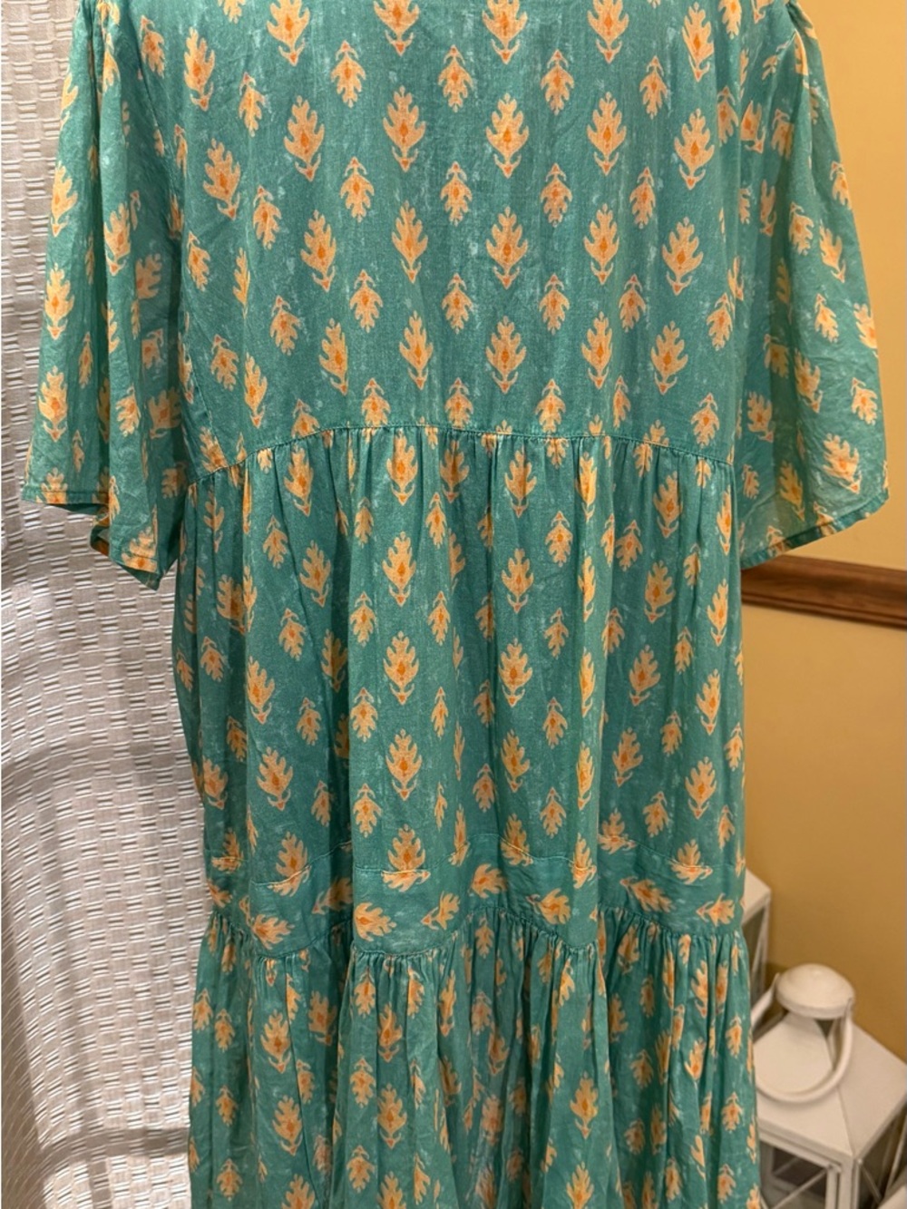 Marea Tiki Dress 100% Cotton - Picture 8 of 12